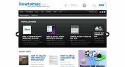 Desktop Screenshot of howtomac.com